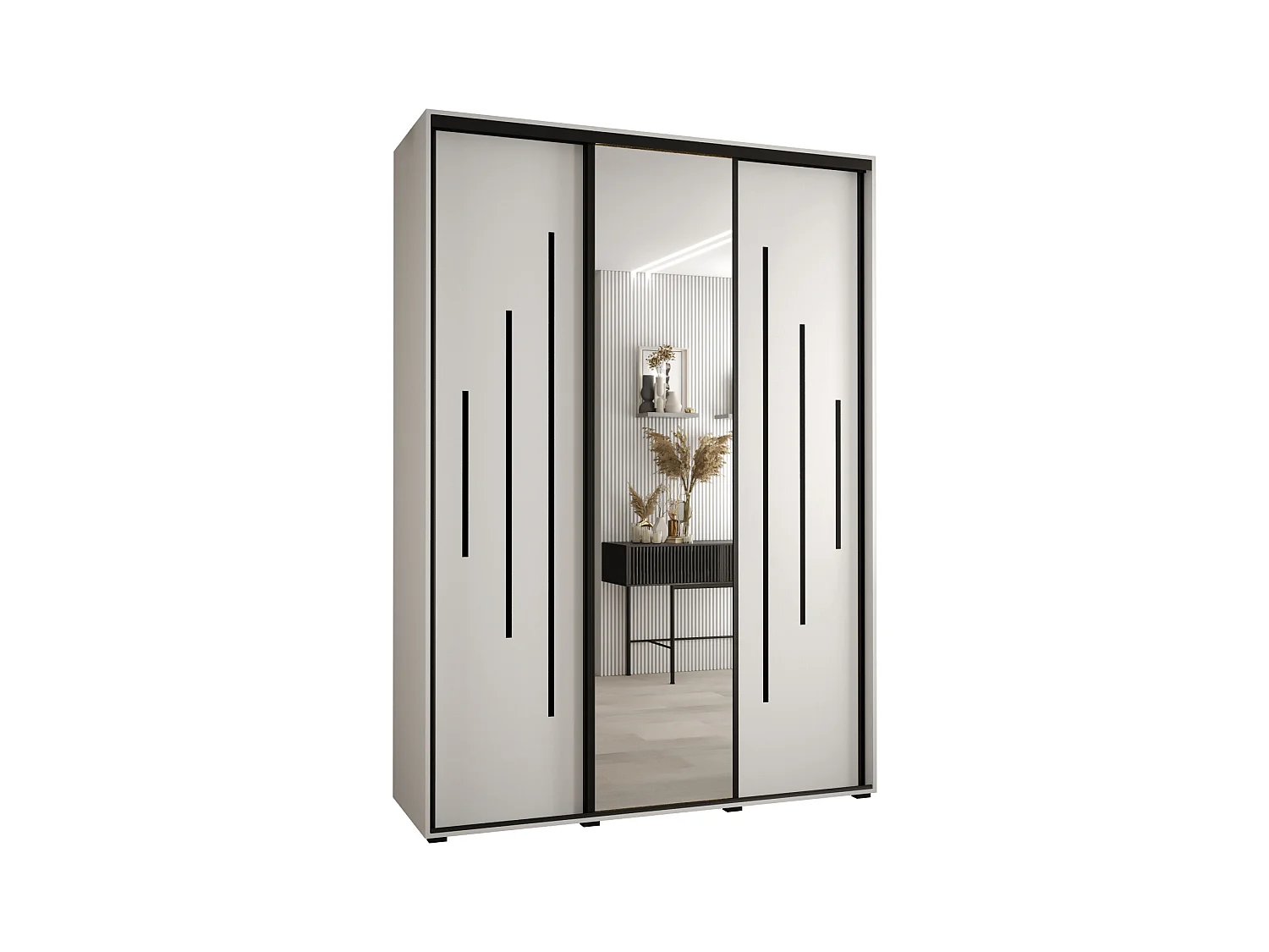 SCHWEBETÜRENSCHRANK 235,2/180/60 3-türig