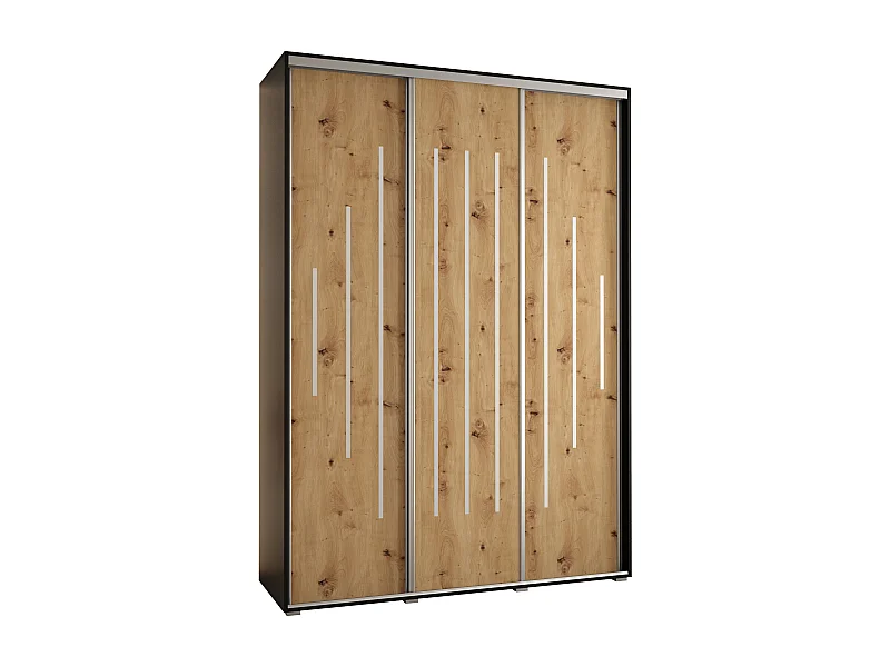 ARMOIRE DAVOS 12 À PORTES COULISSANTES 235,2/170/45 3 portes