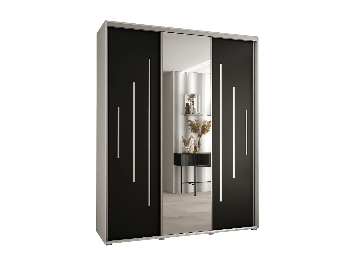 ARMOIRE DAVOS 13 À PORTES COULISSANTES 235,2/190/60 3 portes