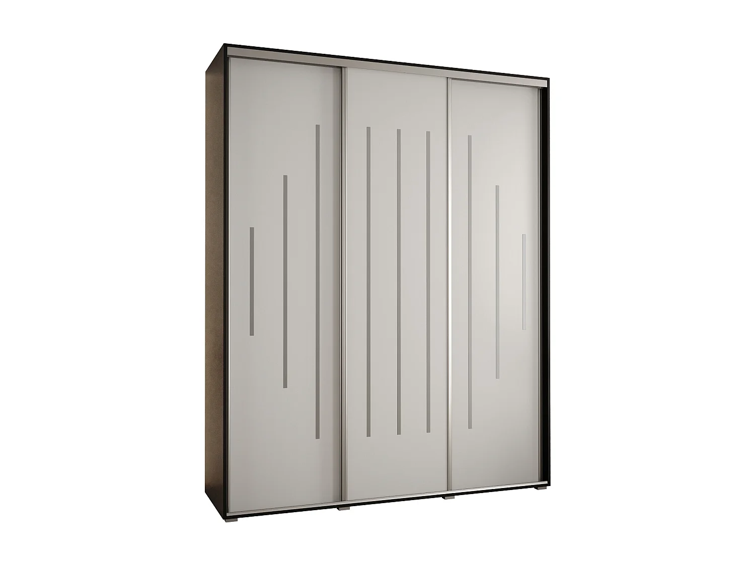 Armadio con ante a battente 235,2/190/60 3-porte