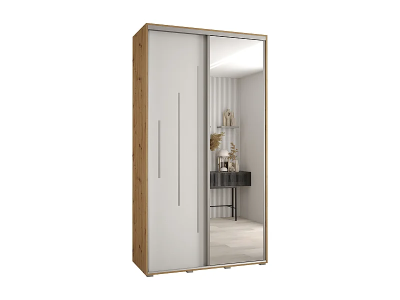 ARMOIRE DAVOS 13 À PORTES COULISSANTES 235,2/130/45 2 portes