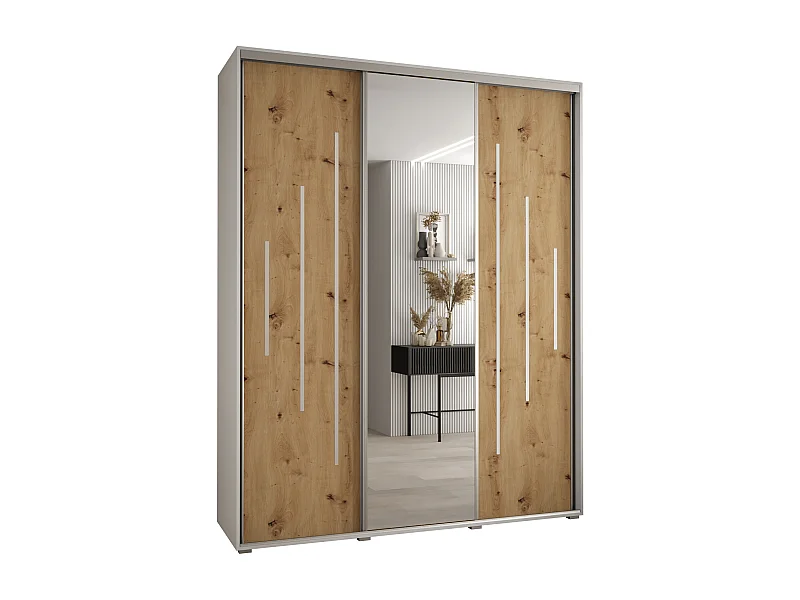 ARMOIRE DAVOS 13 À PORTES COULISSANTES 235,2/190/45 3 portes