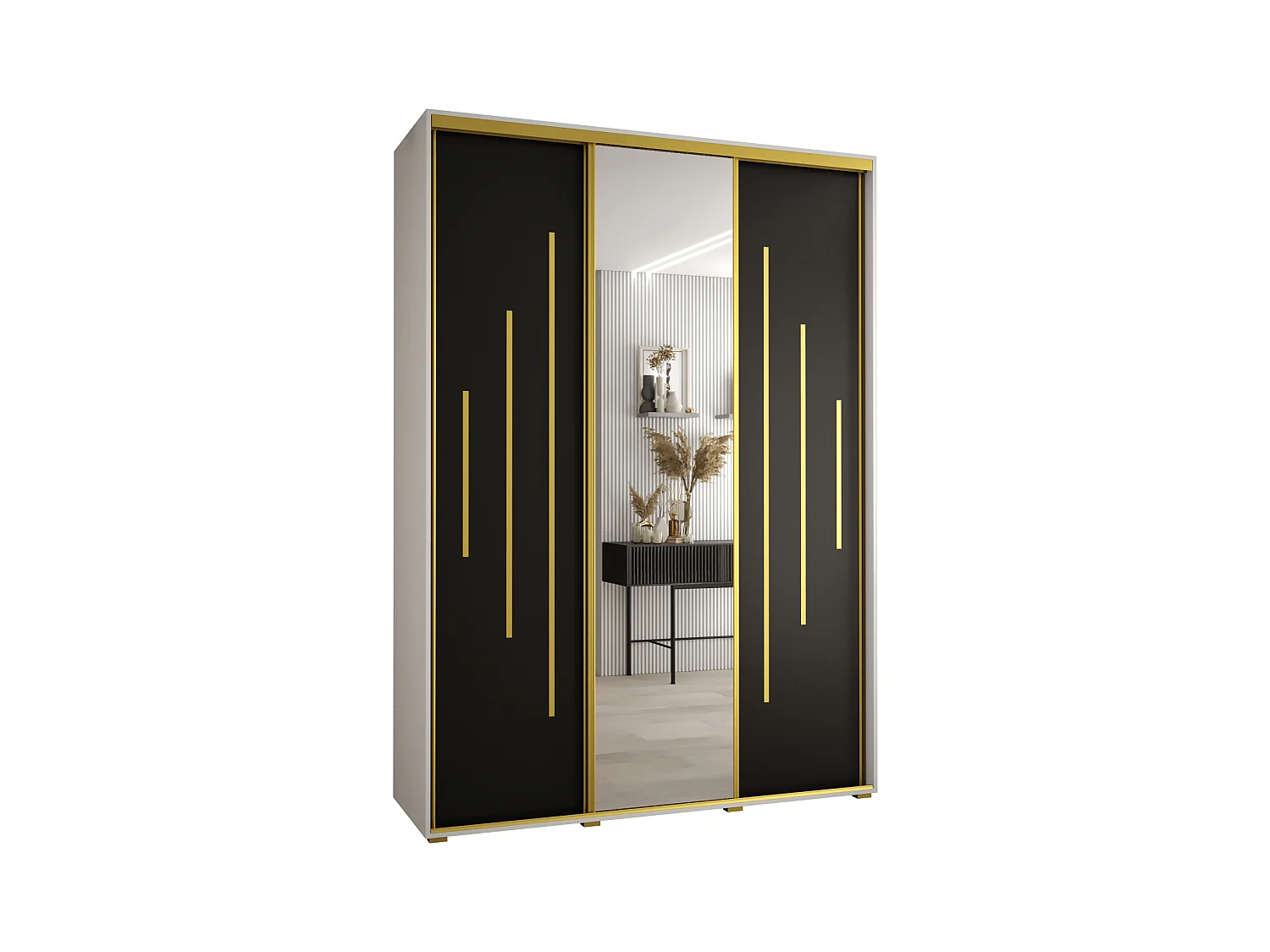 ARMOIRE DAVOS 13 À PORTES COULISSANTES 235,2/180/45 3 portes