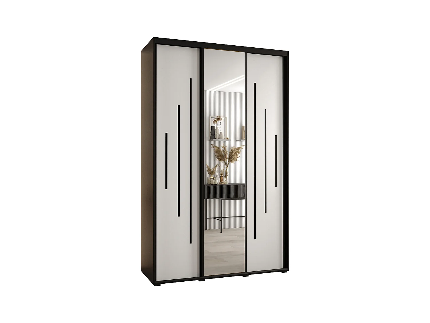 SCHWEBETÜRENSCHRANK 235,2/150/60 3-türig