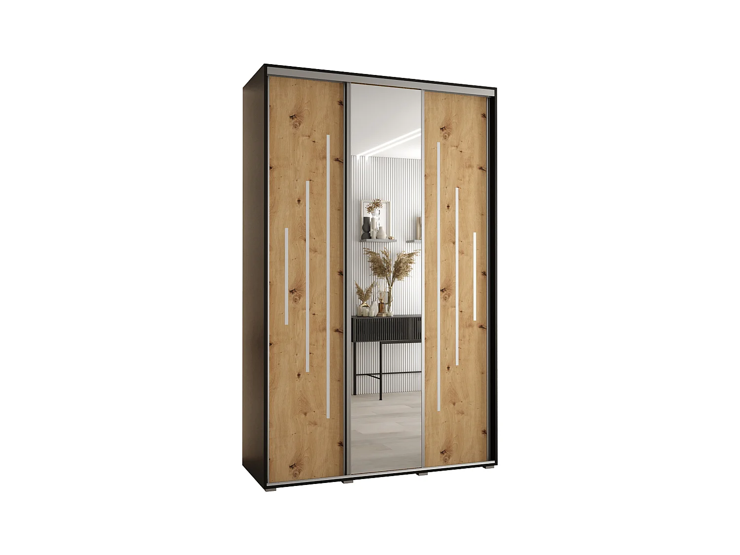 SCHWEBETÜRENSCHRANK 235,2/150/60 3-türig