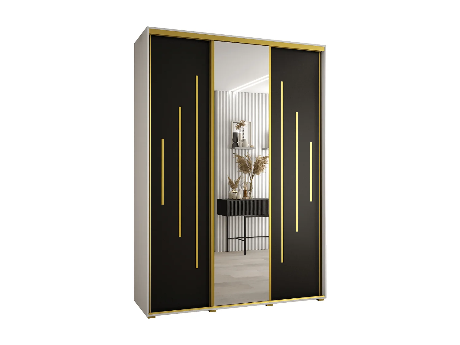 ARMOIRE DAVOS 13 À PORTES COULISSANTES 235,2/180/60 3 portes