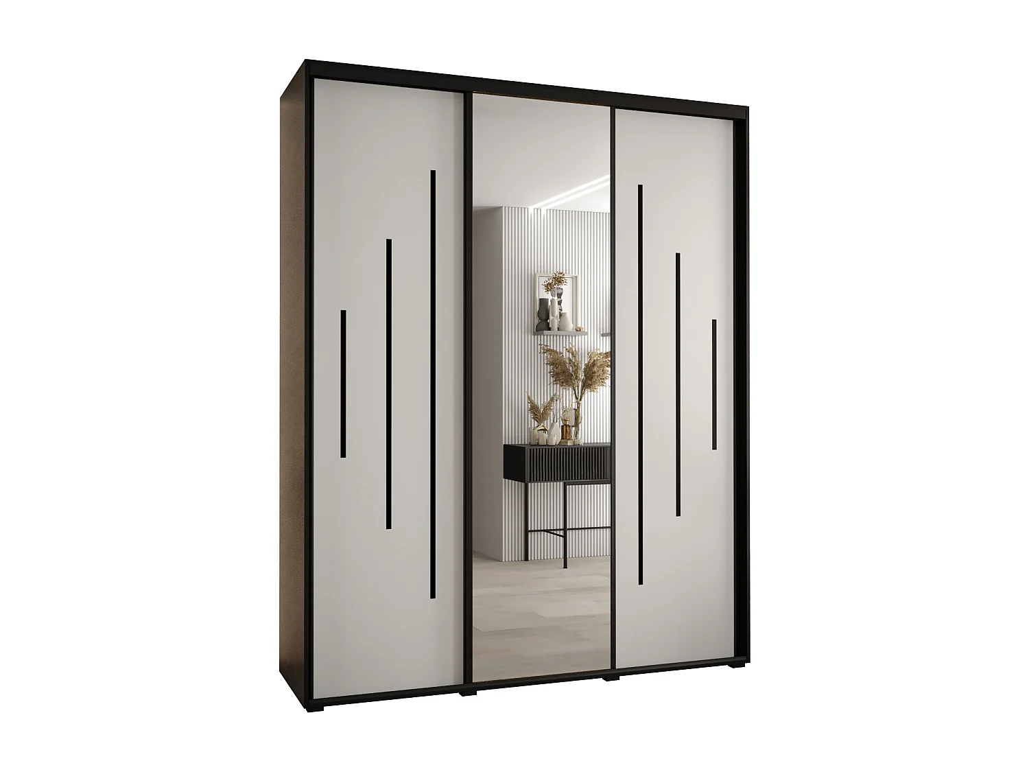 ARMARIO CON PUERTAS BATIENTES 235,2/190/60  3 puertas