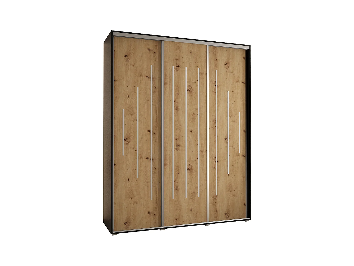 SCHWEBETÜRENSCHRANK 235,2/190/60 3-türig