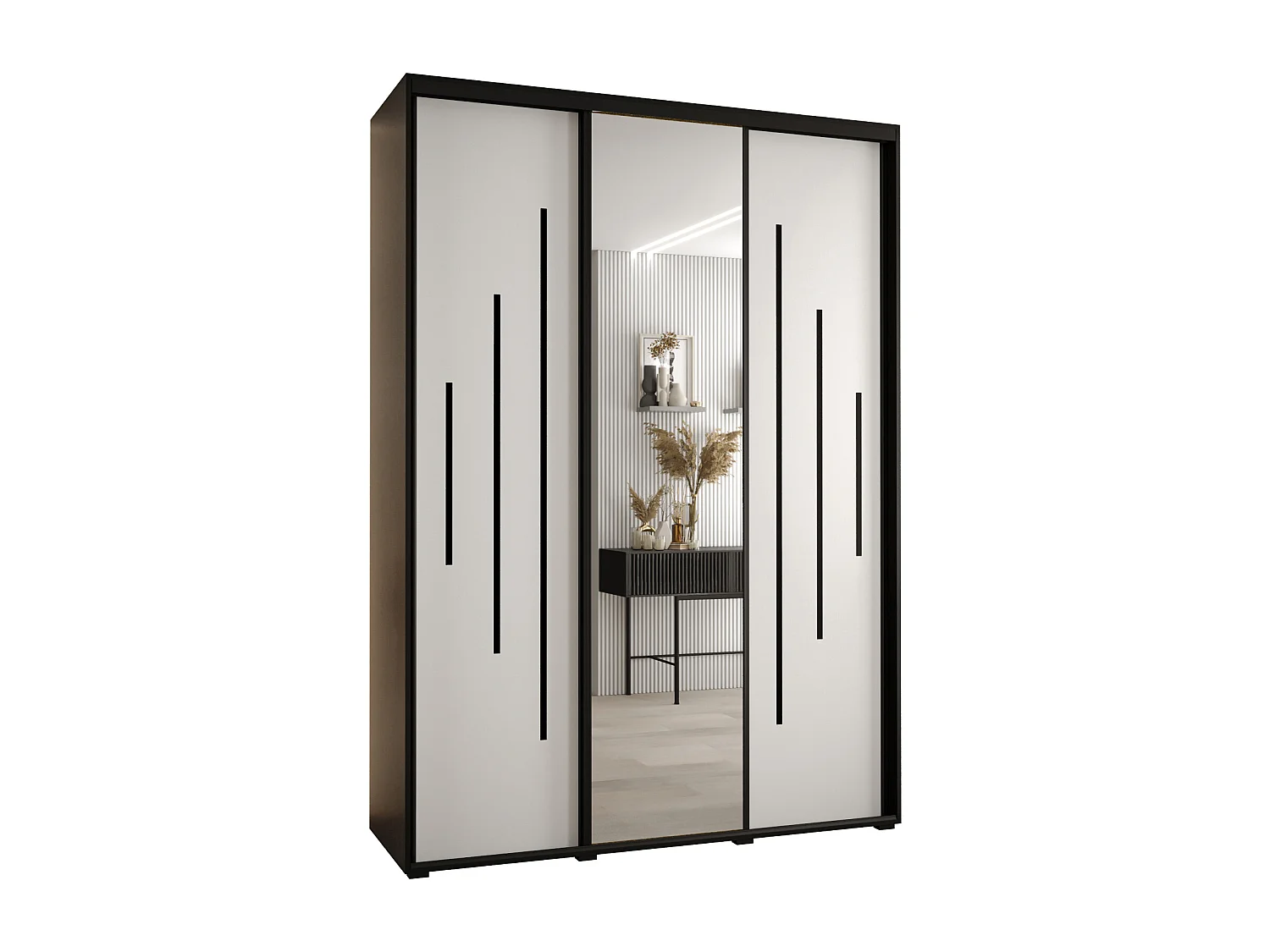 Armadio con ante a battente 235,2/180/45 3-porte