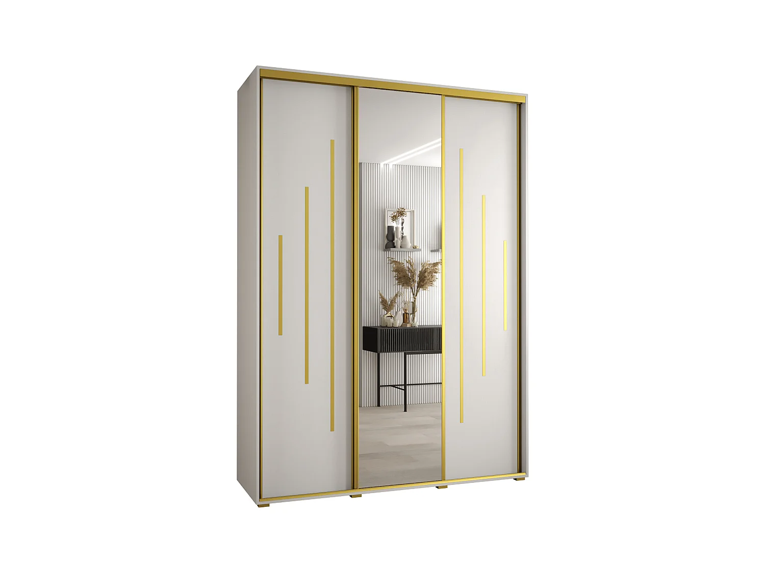 ARMOIRE DAVOS 13 À PORTES COULISSANTES 235,2/180/45 3 portes