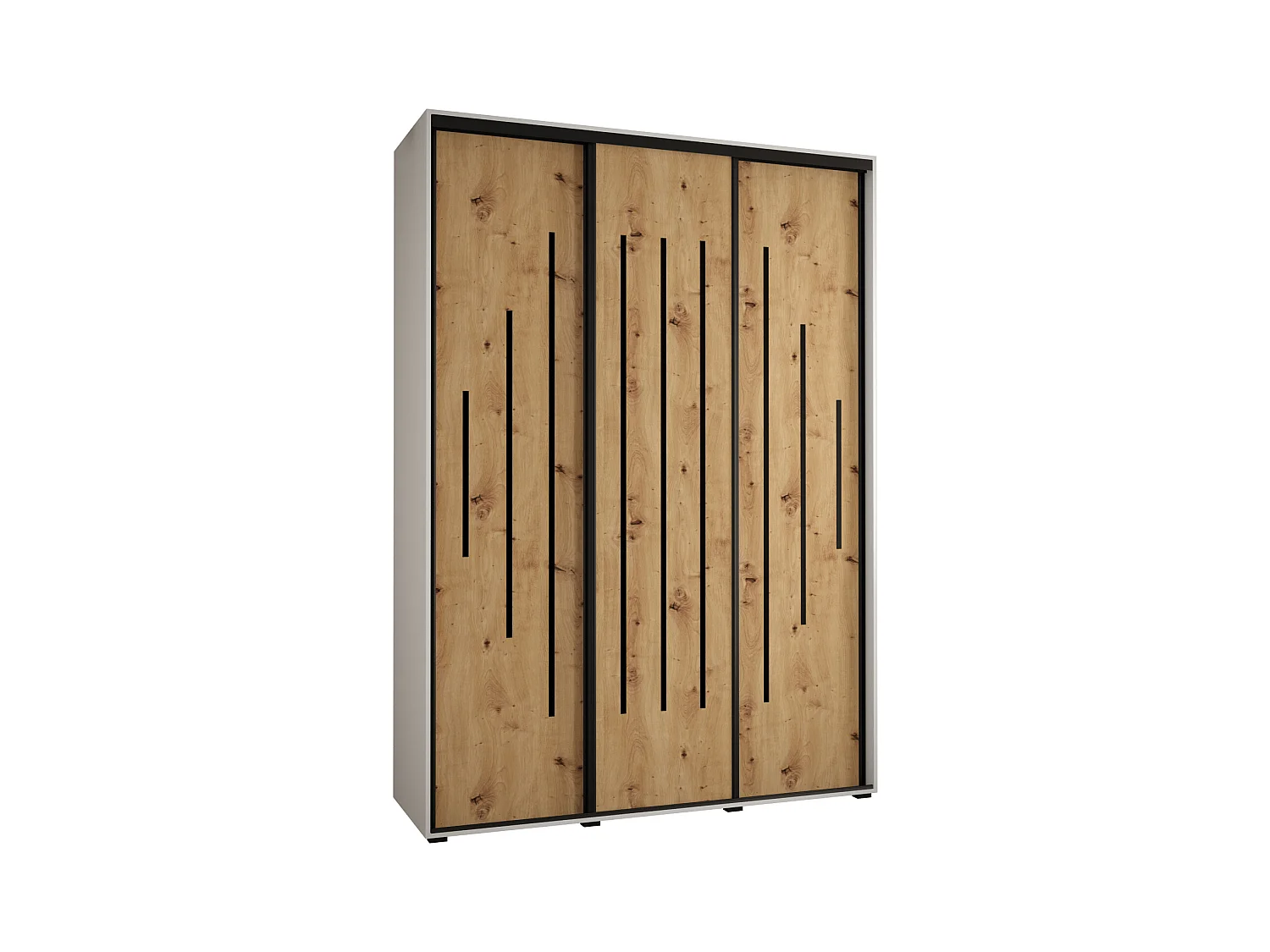 SCHWEBETÜRENSCHRANK 235,2/180/60 3-türig