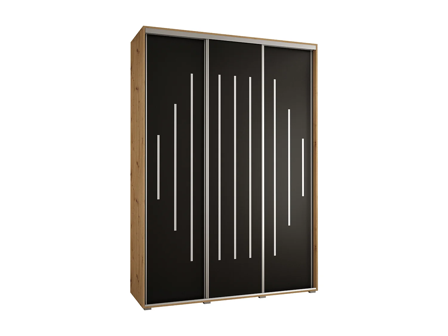 ARMOIRE DAVOS 12 À PORTES COULISSANTES 235,2/170/45 3 portes