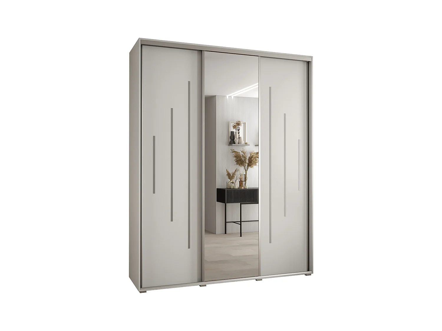 ARMOIRE DAVOS 13 À PORTES COULISSANTES 235,2/190/45 3 portes