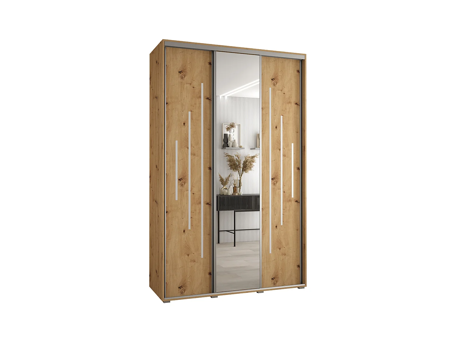 SCHWEBETÜRENSCHRANK 235,2/150/60 3-türig