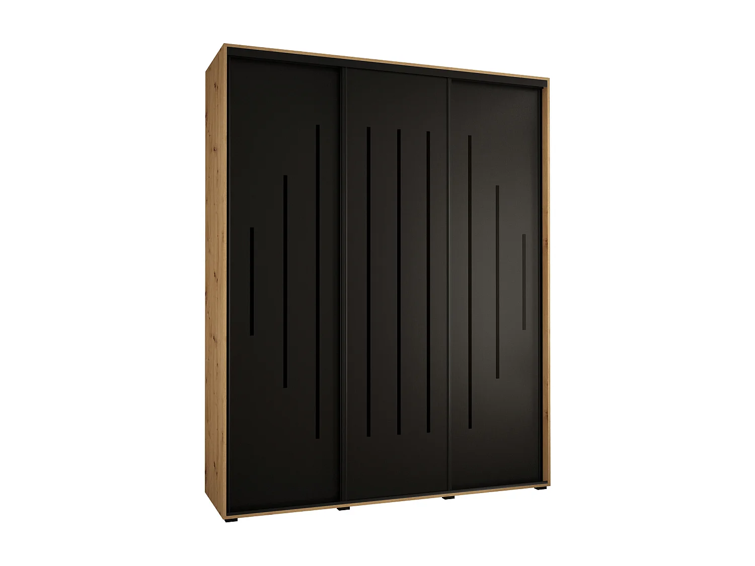 SCHWEBETÜRENSCHRANK 235,2/200/60 3-türig