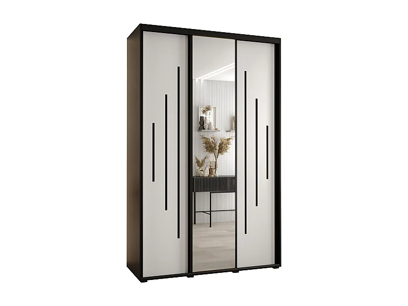 ARMOIRE DAVOS 13 À PORTES COULISSANTES 235,2/160/60 3 portes