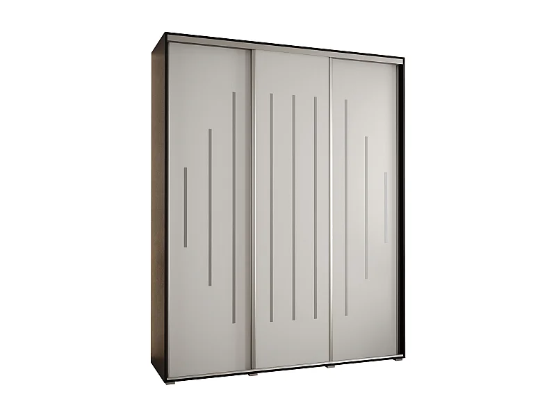 ARMOIRE DAVOS 12 À PORTES COULISSANTES 235,2/200/60 3 portes