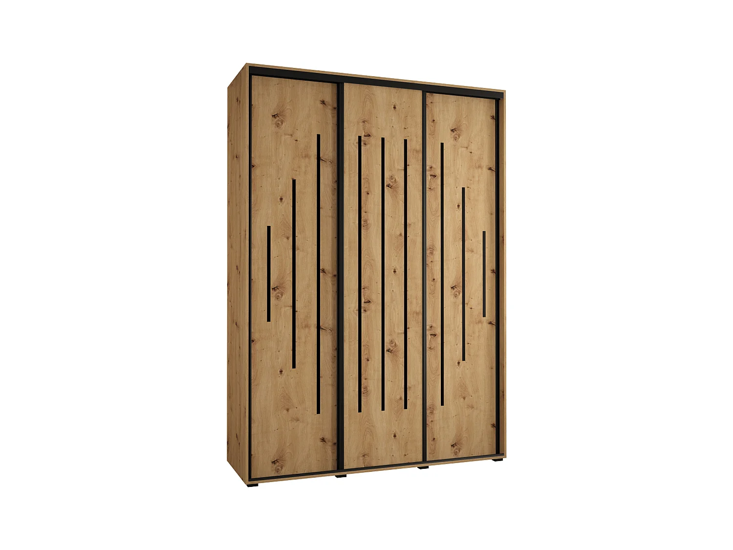 ARMOIRE DAVOS 12 À PORTES COULISSANTES 235,2/180/45 3 portes