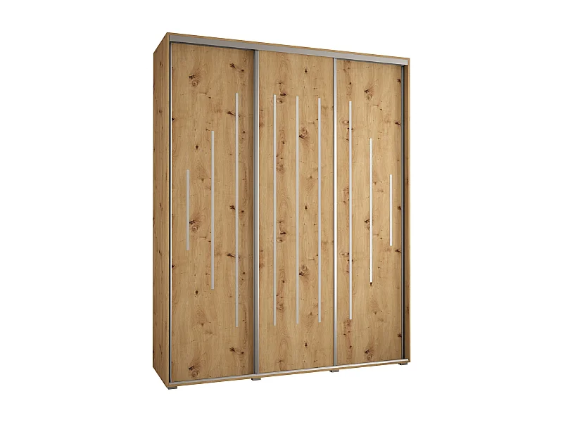 ARMOIRE DAVOS 12 À PORTES COULISSANTES 235,2/190/45 3 portes