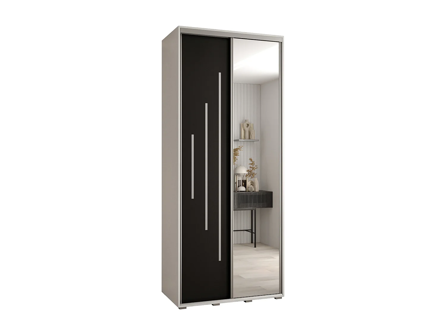 ARMOIRE DAVOS 13 À PORTES COULISSANTES 235,2/110/60 2 portes