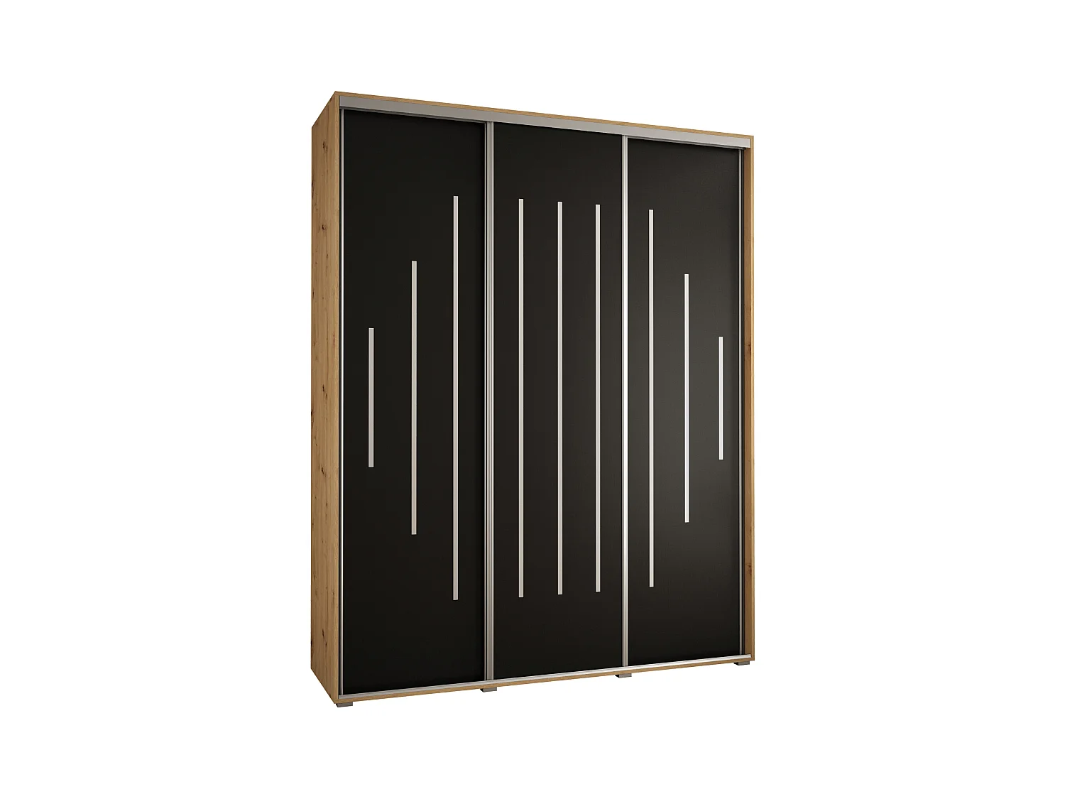 ARMOIRE DAVOS 12 À PORTES COULISSANTES 235,2/190/45 3 portes