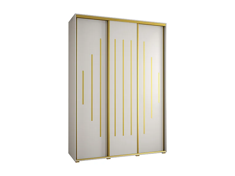 ARMOIRE DAVOS 12 À PORTES COULISSANTES 235,2/170/60 3 portes