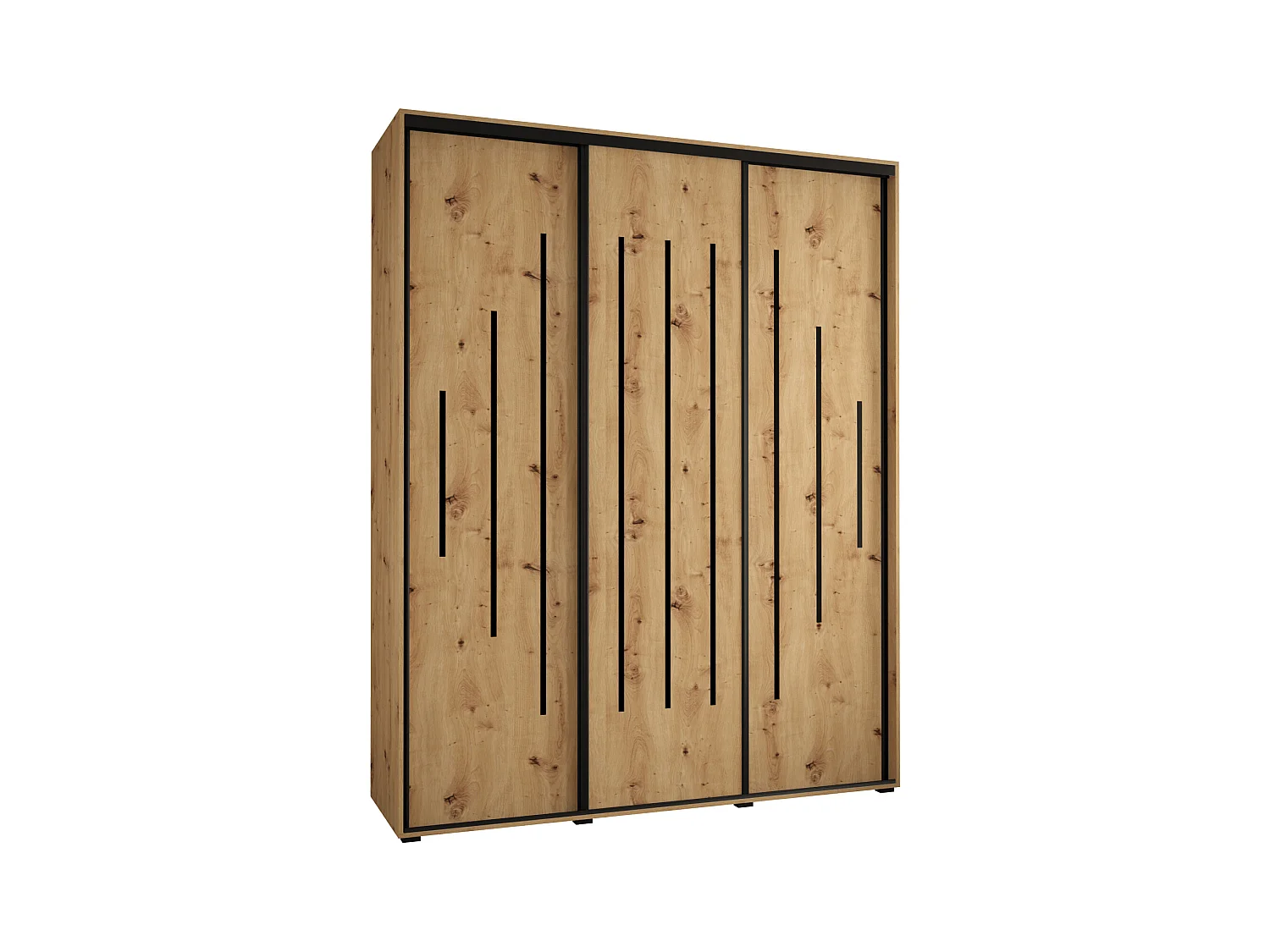 ARMOIRE DAVOS 12 À PORTES COULISSANTES 235,2/190/45 3 portes