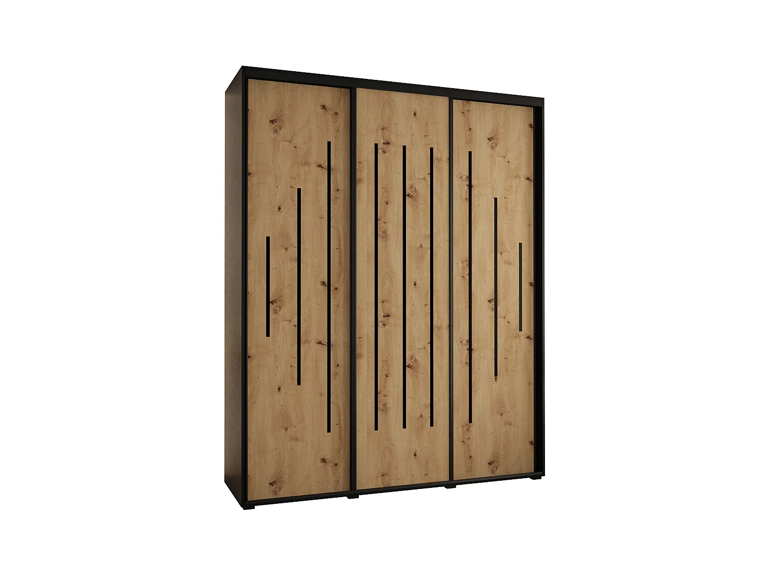 SCHWEBETÜRENSCHRANK 235,2/190/45 3-türig