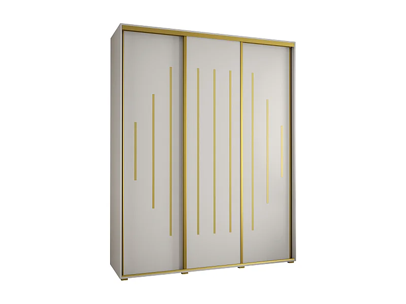 ARMOIRE DAVOS 12 À PORTES COULISSANTES 235,2/190/45 3 portes