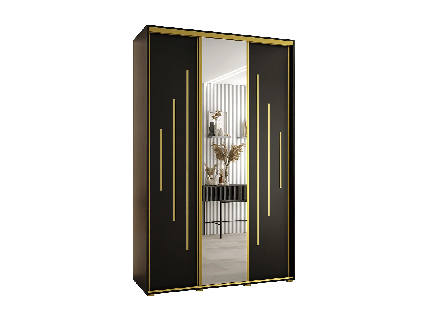 ARMOIRE DAVOS 13 À PORTES COULISSANTES 235,2/150/45 3 portes