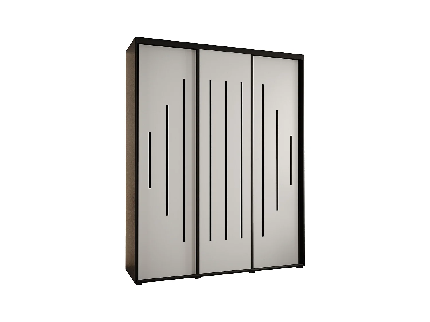 SCHWEBETÜRENSCHRANK 235,2/190/45 3-türig