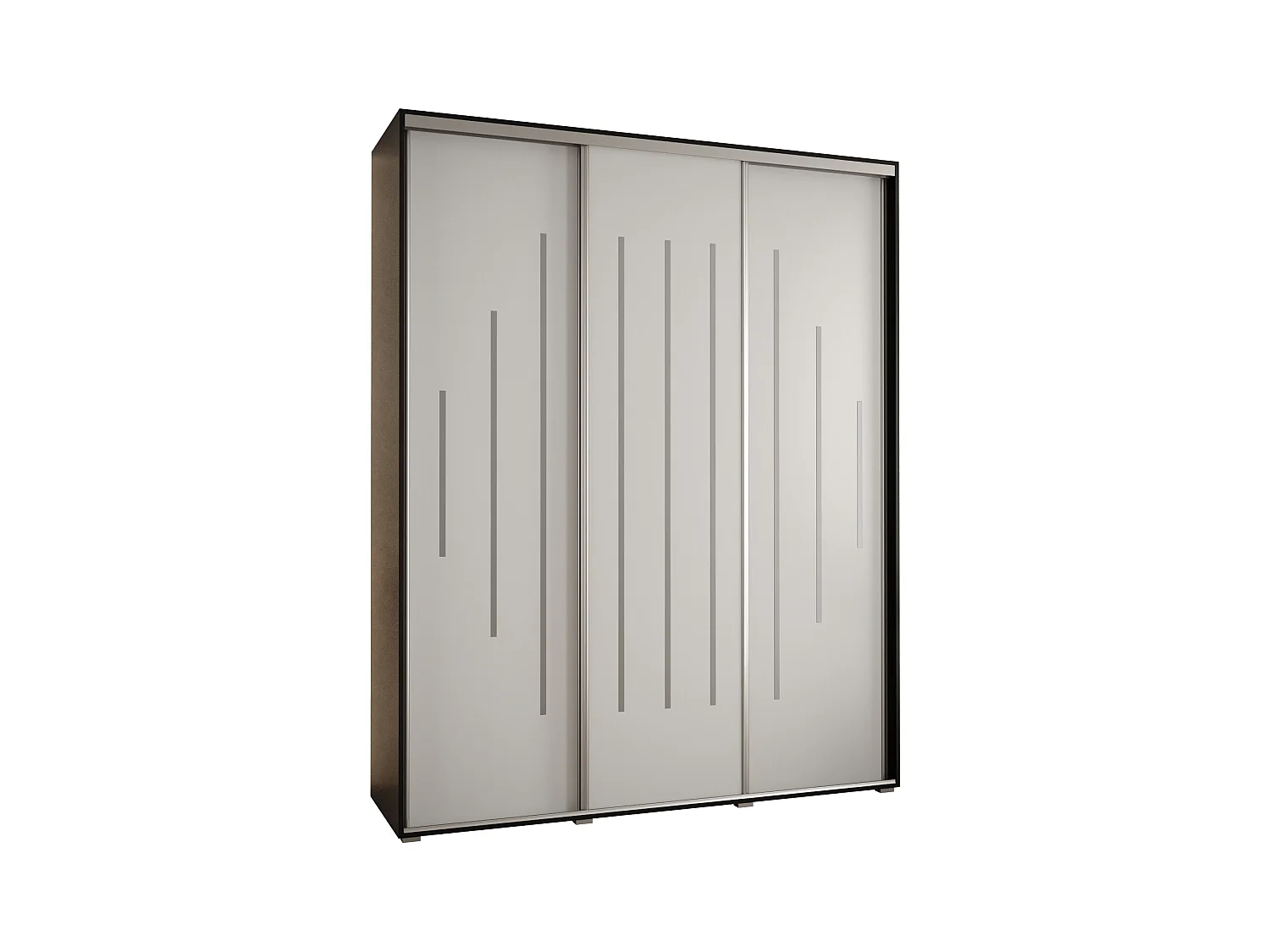 SCHWEBETÜRENSCHRANK 235,2/190/45 3-türig