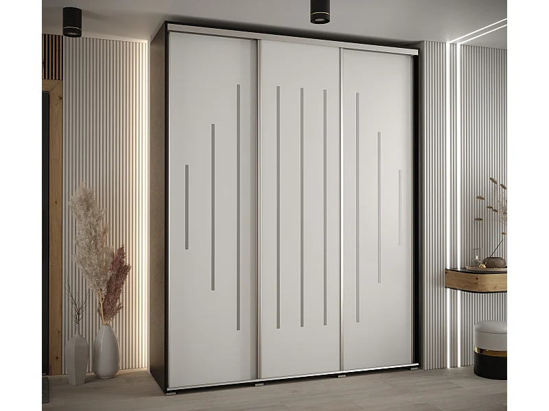 SCHWEBETÜRENSCHRANK 235,2/190/45 3-türig