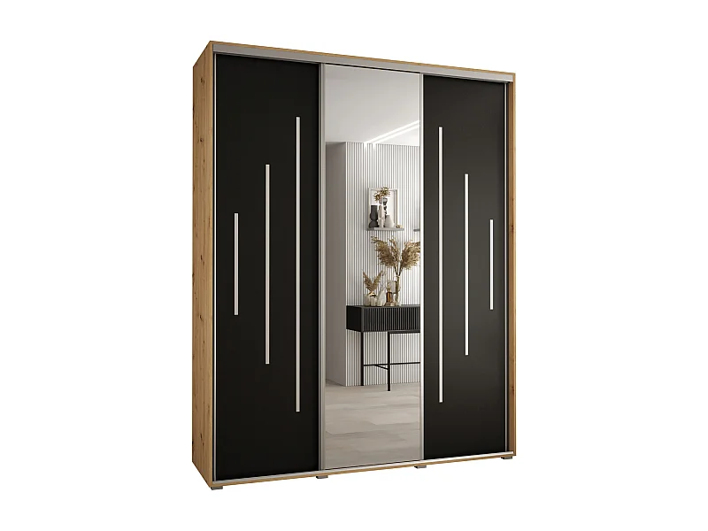 ARMOIRE DAVOS 13 À PORTES COULISSANTES 235,2/200/45 3 portes