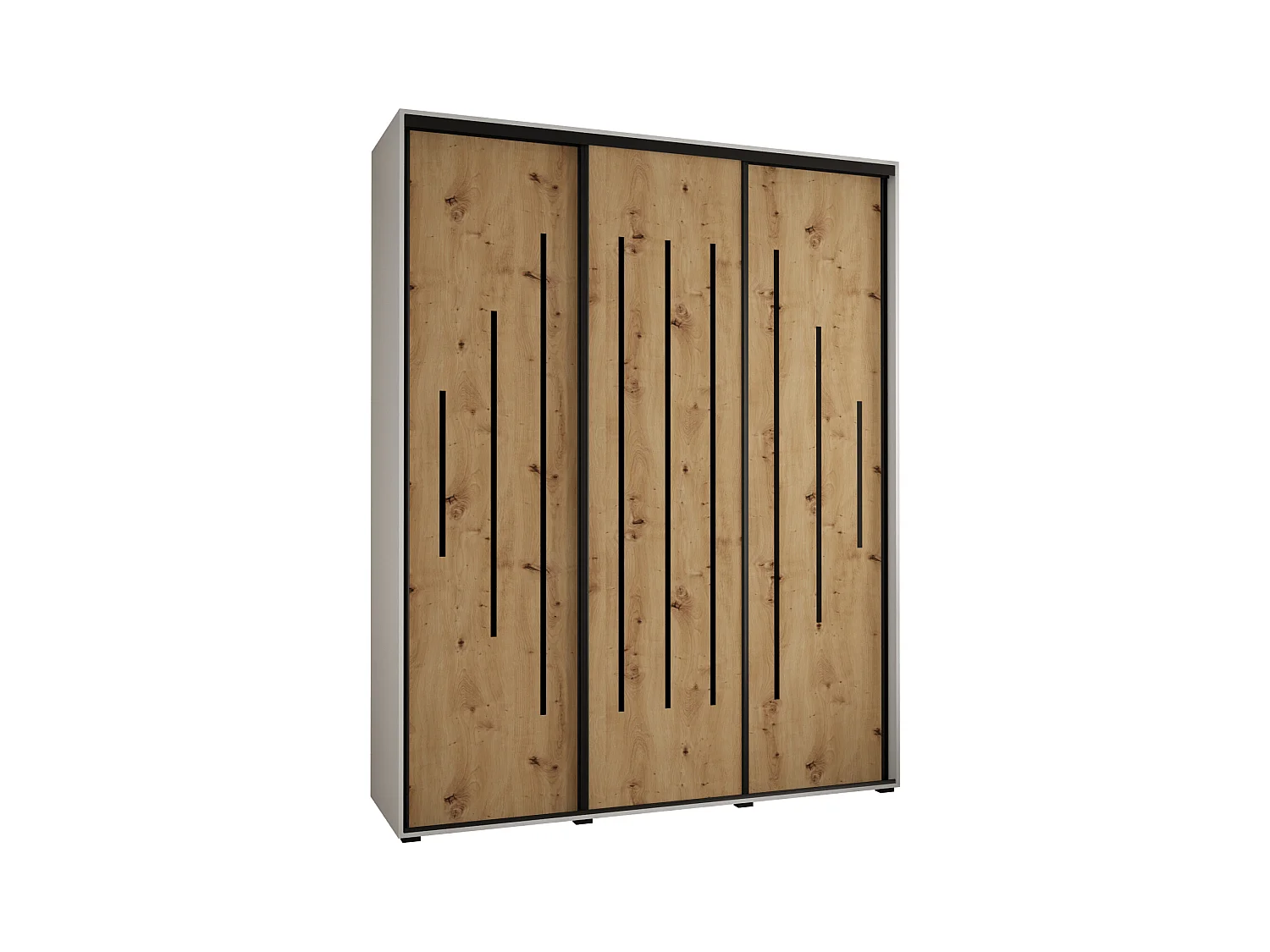 SCHWEBETÜRENSCHRANK 235,2/190/45 3-türig