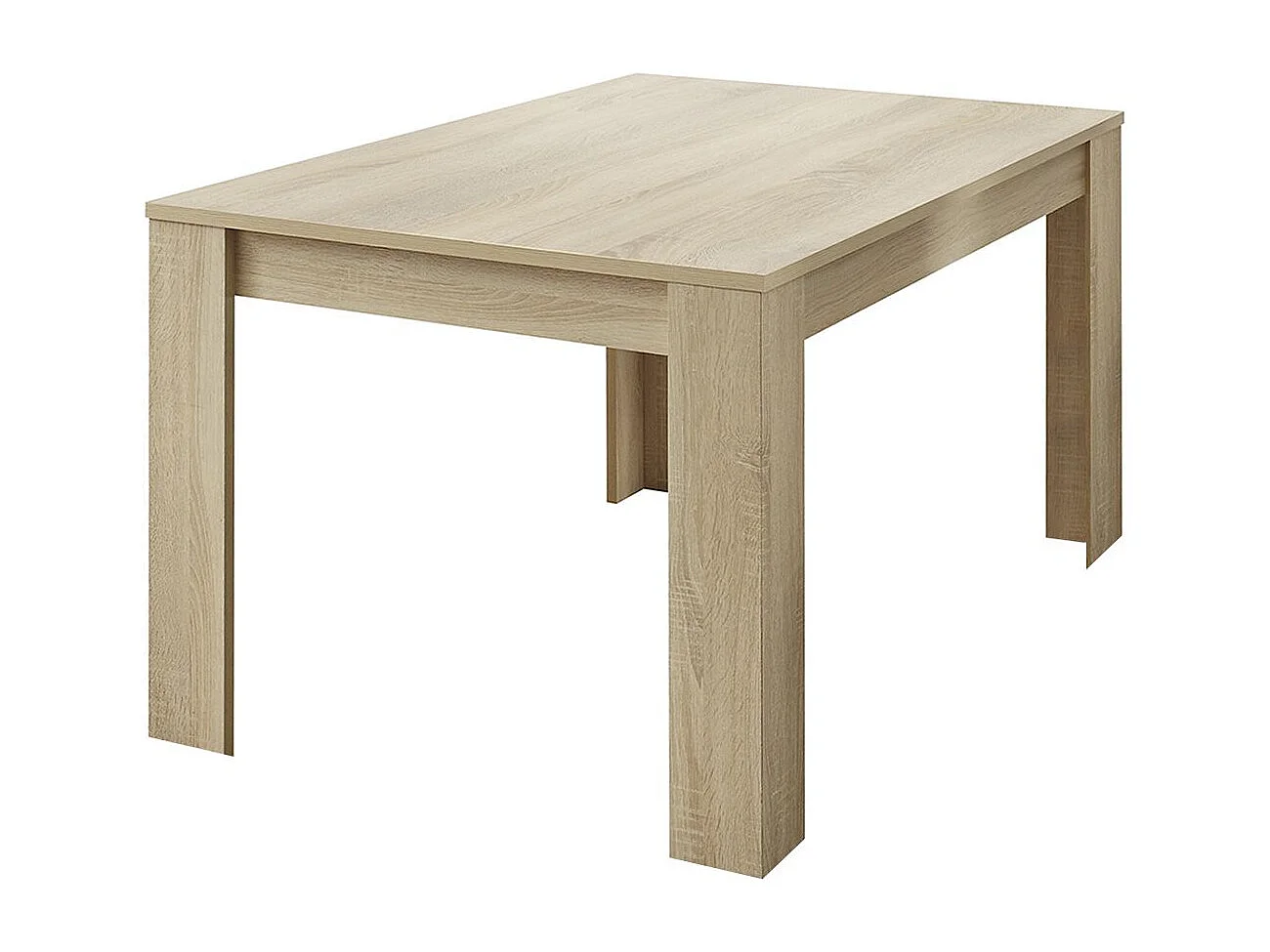 SAMOA - Table Repas 180cm Finition Bois Samoa