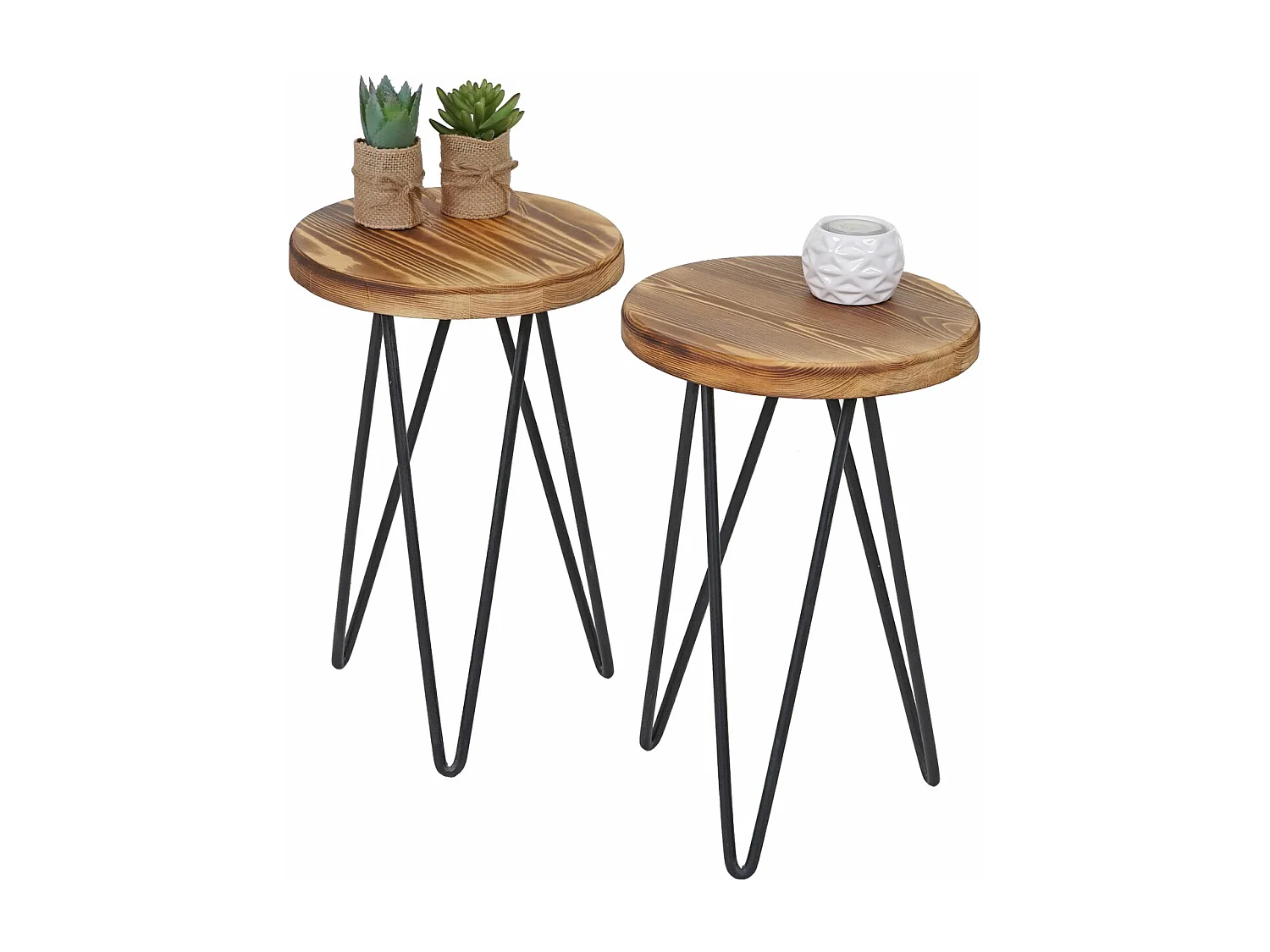 Pouf avec table MCW-A80 (3 pièces)