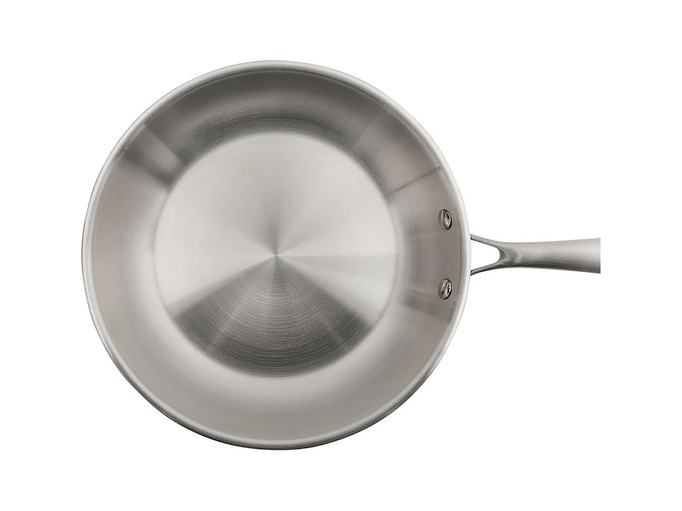 Gourmet - Lot de 3 poêles inox 24-28-32cm