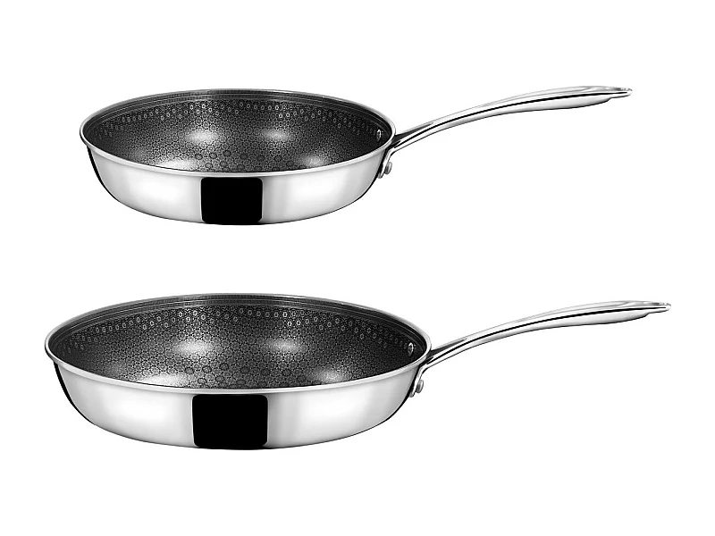 Virtuo - Lot de 2 poêles 24-28cm