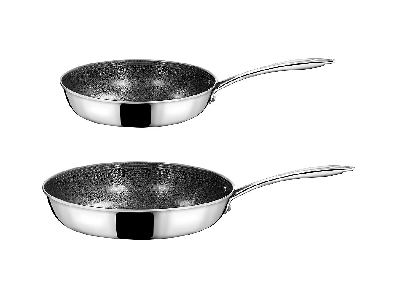 Virtuo - Lot de 2 poêles 24-28cm