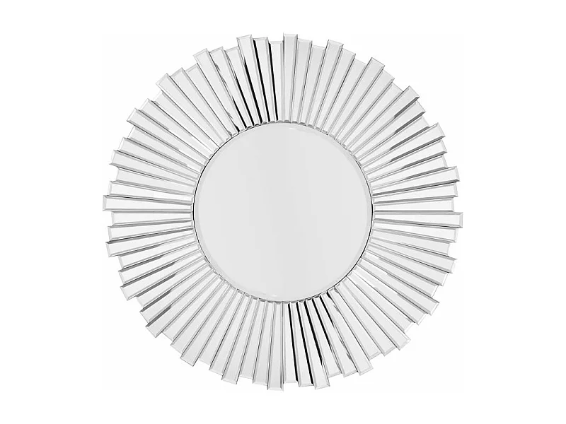 Miroir Mural Design "Amor" 80cm Argent