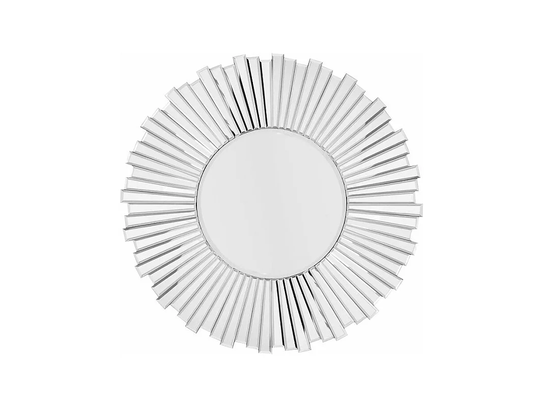 Miroir Mural Design "Amor" 80cm Argent