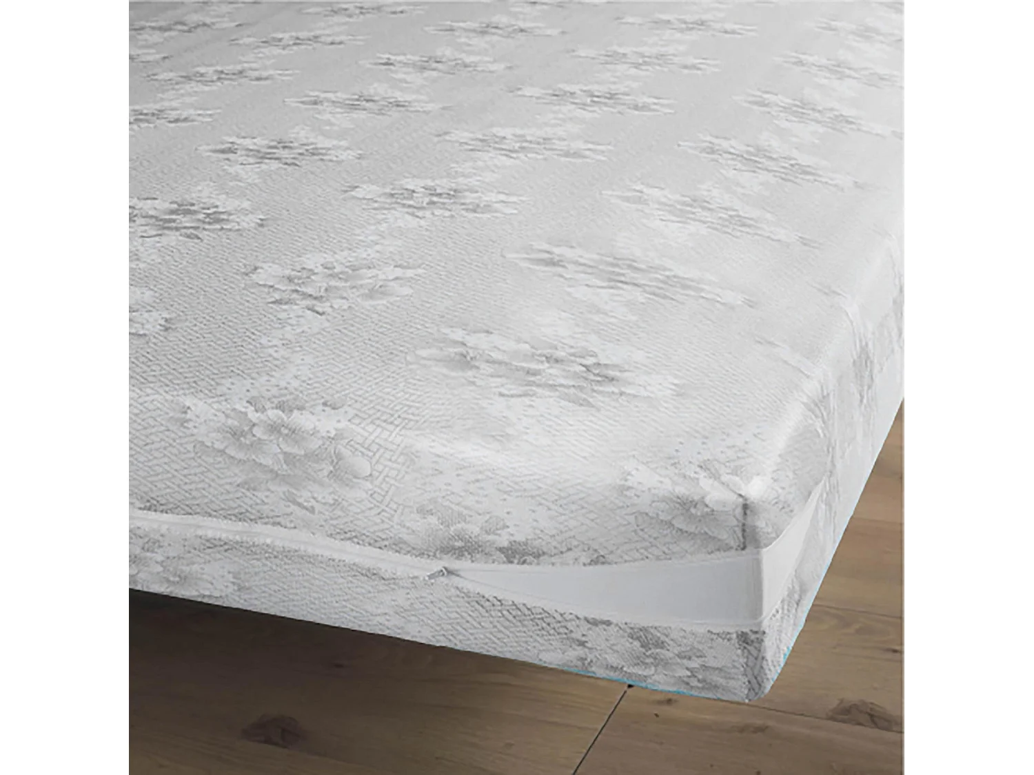 Housse Rénove Matelas "Rena" 160x200cm Gris