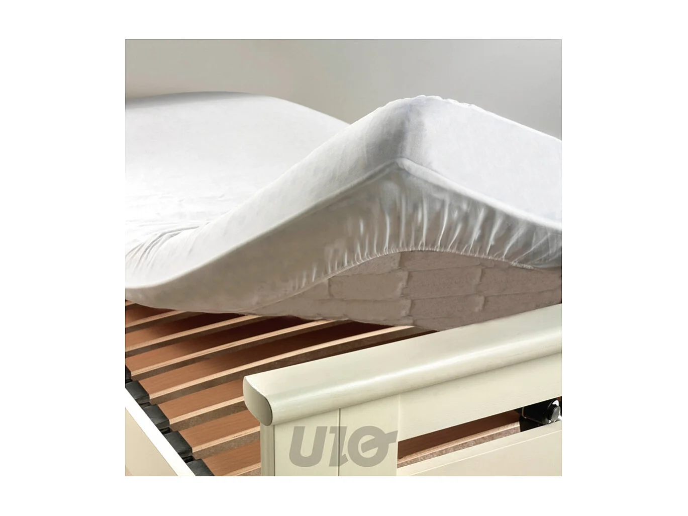 Protège Matelas Anti Acarien "Ponny AA" 160x200cm Blanc