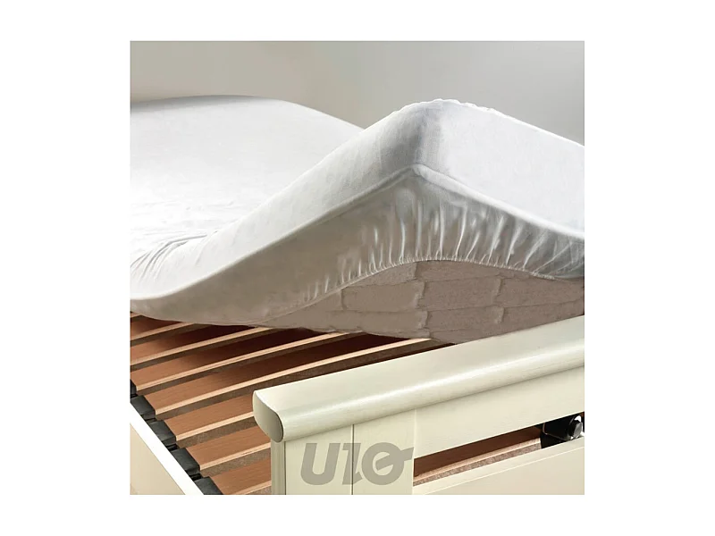 Protège Matelas Anti Acarien "Ponny AA" 180x200cm Blanc