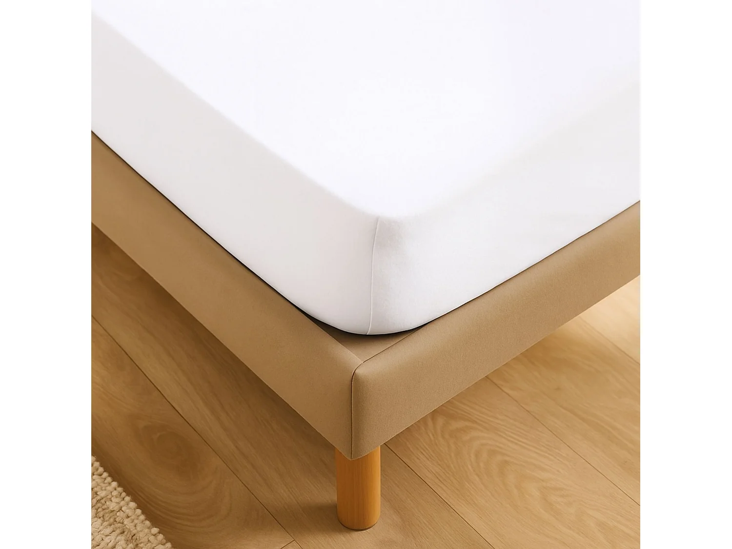 Protège Matelas Anti Acarien "Ponny AA" 140x190cm Blanc