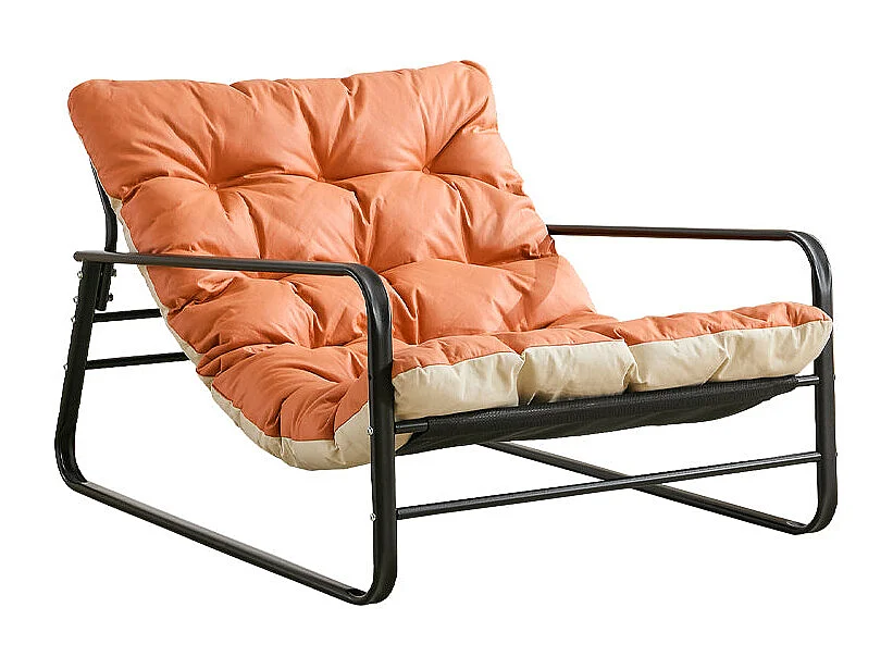 Tumbona Ajustable Jardín/Piscina - Estructura Aluminio Resistente Impermeable UV，Conforto Ergonómico para Terraza y Balcón