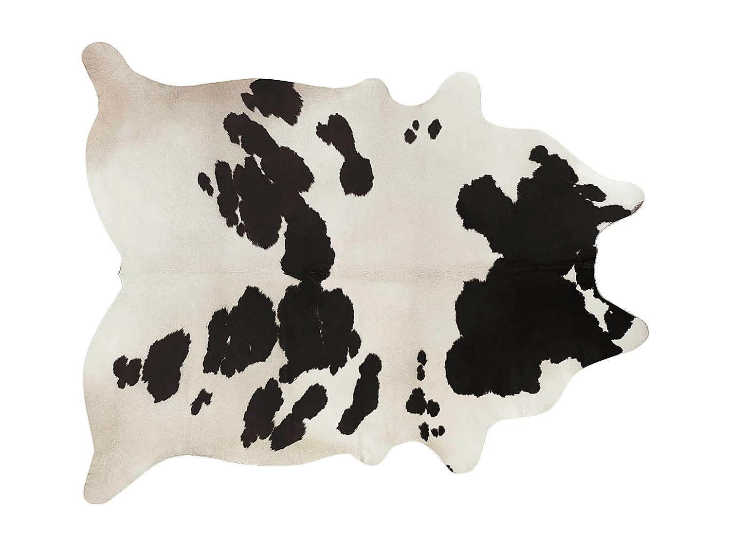 Imitatie koeienhuid vloerkleed 155 x 190 cm