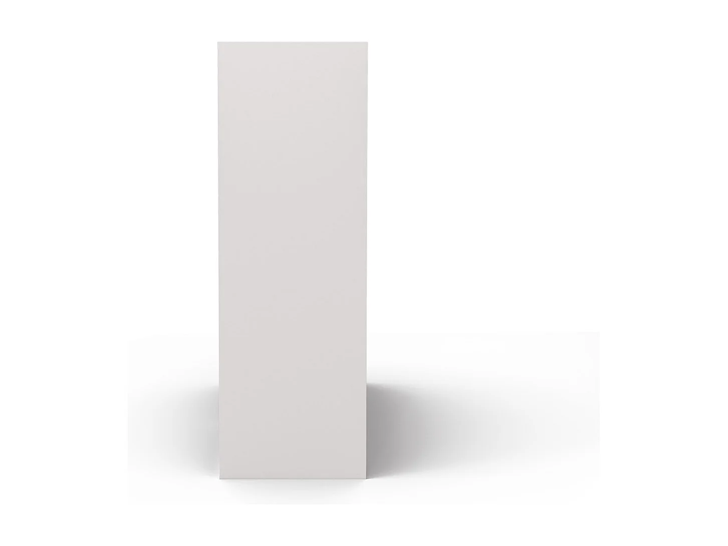 Meuble de rangement escalier  panneaux de fibres blanc KENAN