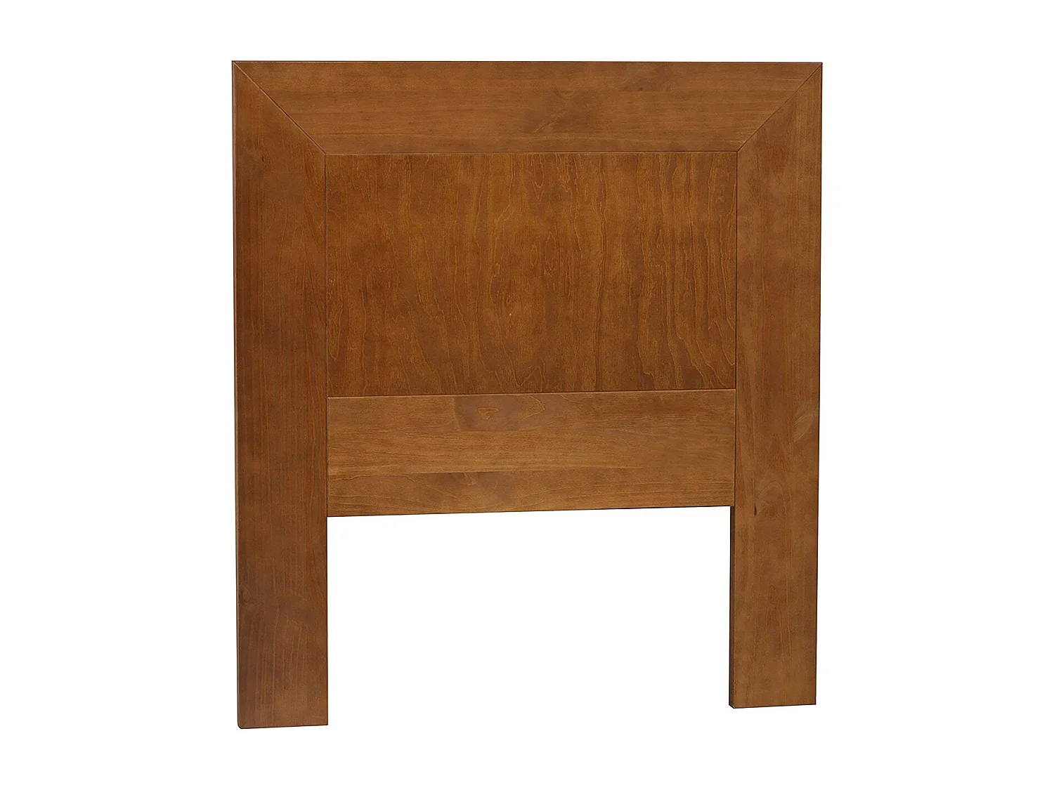 Tête de lit 90 cm coloris cerisier en pin massif - L. 110 x P. 2 x H. 110 cm